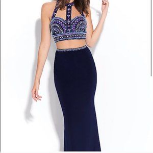 2 Piece Madison James Prom Dress